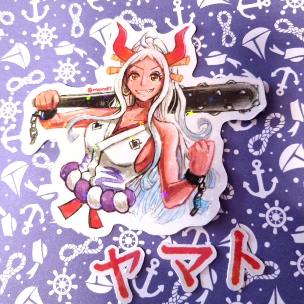 Stickers Yamato! ☆ R$5 [papel, lamin. estrelas]