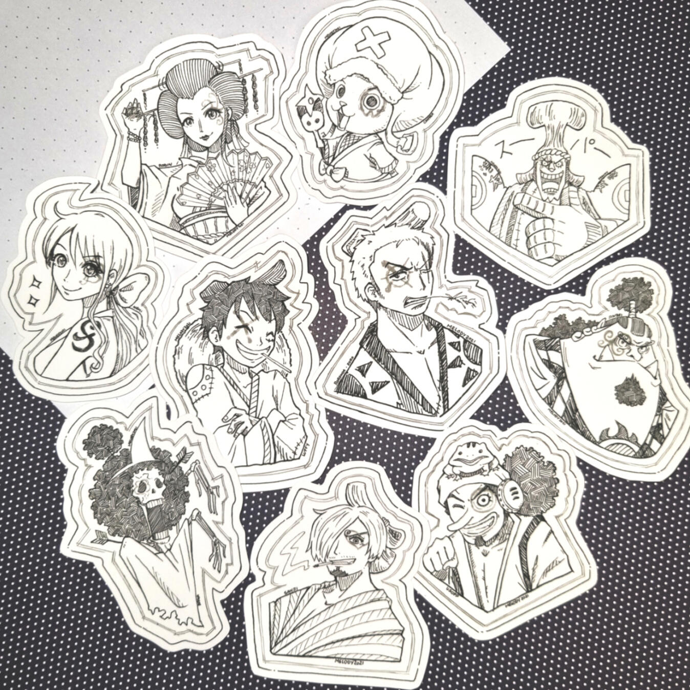 Adesivos ☆ R$4 (papel com laminação fosca)