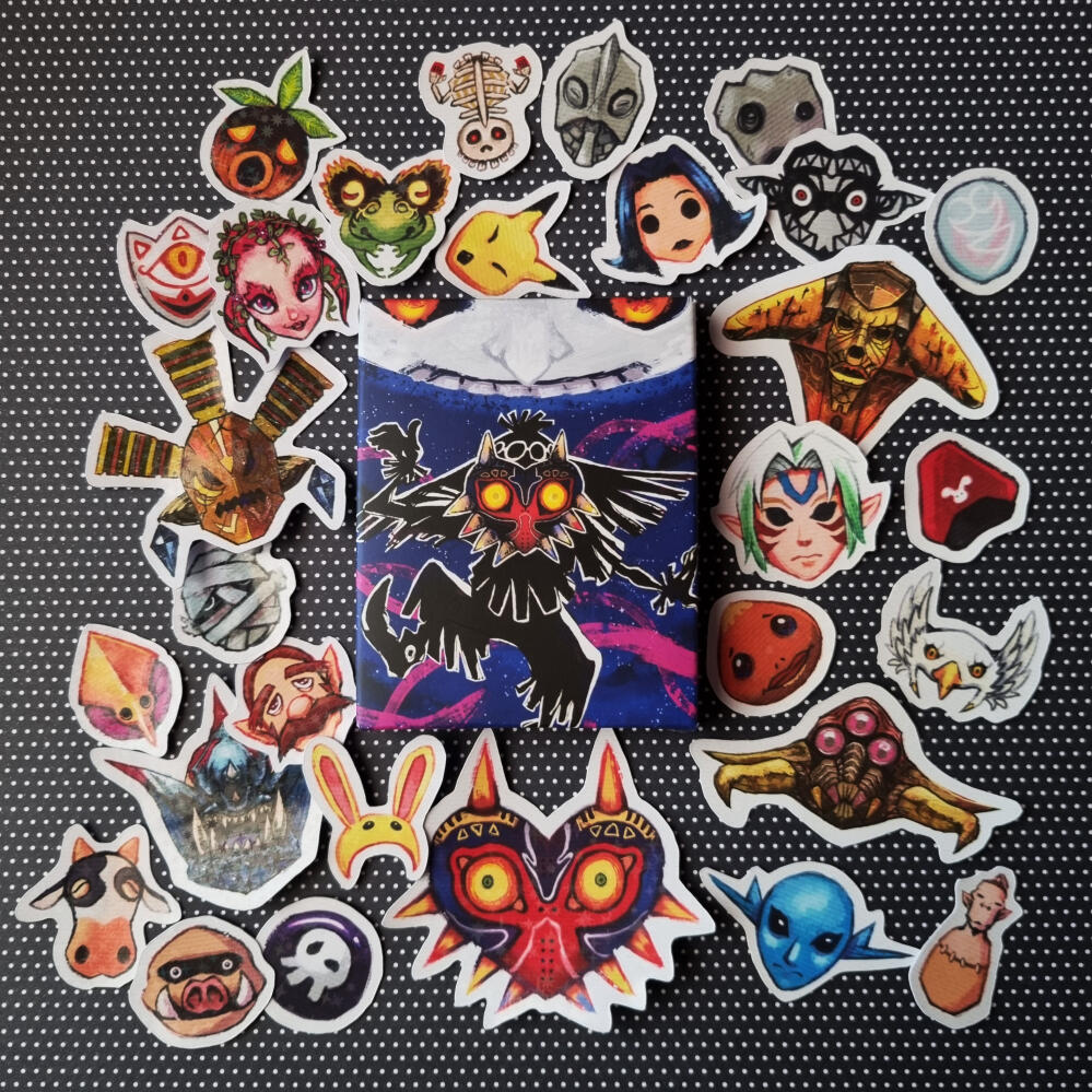 Kit Termina Masks ☆ R$18 [papel com lamin. fosca]